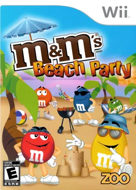 M&M's Beach Party box cover front